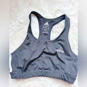 Adidas Women's Black & White Sports Bra